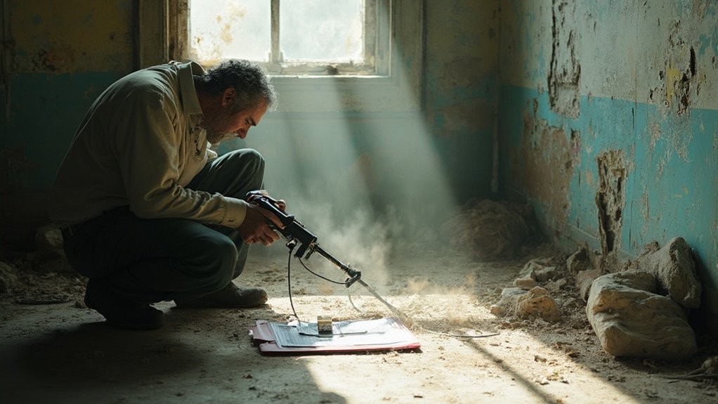 asbestos detection in properties