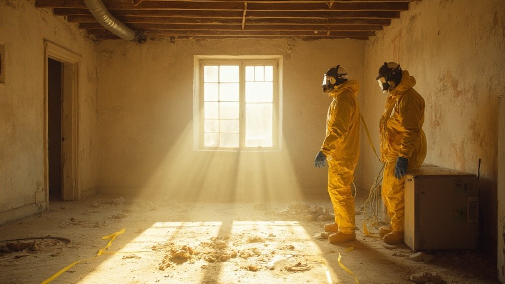 asbestos removal preparation steps